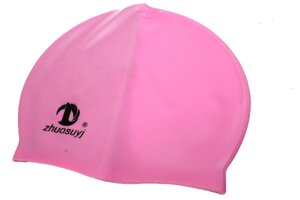 Шапочка для плавання силіконова: Рожевий