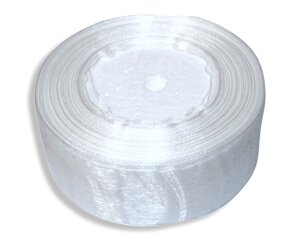 Лента органза 4см/45м: Білий