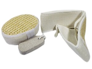 Банний набір кактусовий 3 предмети