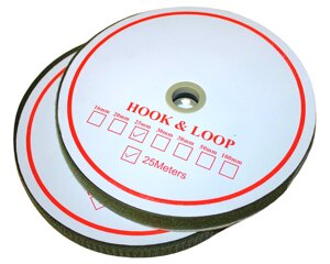 Липучка хакі 2.5см/25м