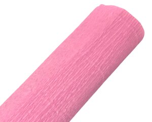 Гофрований папір 2,5 м/50 см/0,54 мм: 25 рожевий