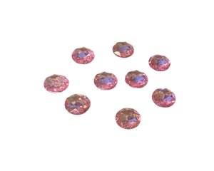 Камені пришивні Кружок 16мм/20шт: Світло-рожевий