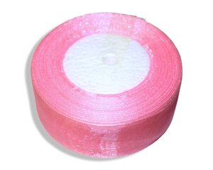 Стрічка органза 4см/45м: Рожевий