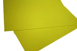 Пініран матовий різні кольори 2 мм/20х30см: жовтий