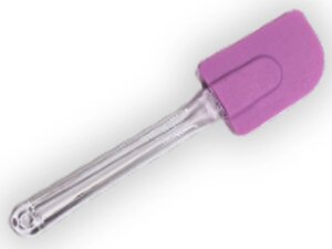 Лопатка кухонна силіконова 19см: Сиреневий