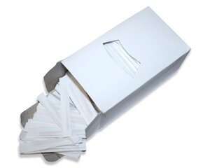 Дерев'яні зубочистки односторонні м'ятні в індивідуальній упаковці та коробці 950шт