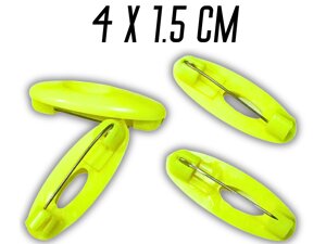 Пластмасова шпилька для шарфа 4х1.5см