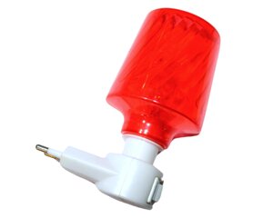 Нічник Абажур №3 7W: Червоний