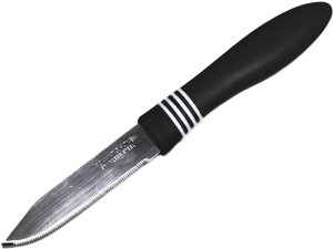 Ножи на листе ARAMONTINA с зубчиками 7.5см/12шт: Черный
