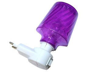 Нічник Абажур №3 7W: Фіолетовий