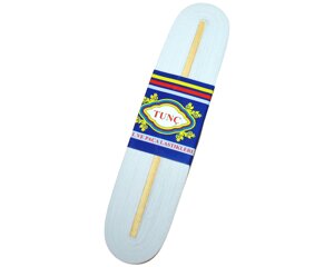 Резинка білизняна TUNÇ біла 3см/8м