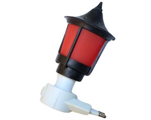 Нічник Ліхтар 7W: Червоний