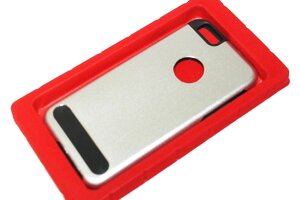 Чохол на Apple IPhone 6/6S задня кришка металева/Сріблястий