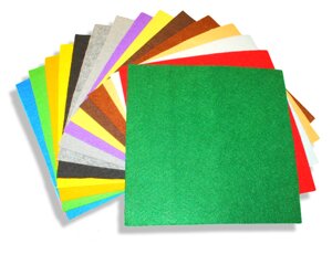 Фетр комплект із 15 кольорів/2мм/1х1м