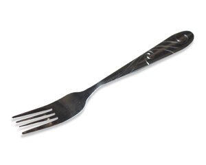 Вилка столова срібна Хвиля 20см