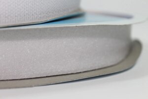 Білий липучка 3см/25м