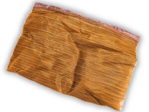 Антимоскітна сітка штора на магнітах з липучками та декоративною накладкою 100х210см : Коричневий