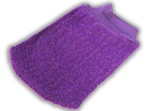 Мочалка - Рукавиця: Фіолетовий