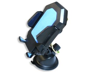 Тримач для телефону на ніжці 11х6см: Синій