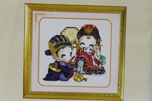 Вишивання нитками хрестиком різні розміри набір:29 (22 х 20.4) см