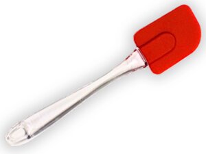 Кухонна силіконова лопатка 23см: Червоний