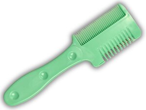 Гребінець Kai Da з лезом 16.5см: Бірюзовий