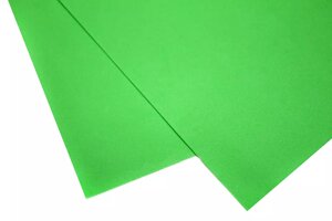 Пініран матовий різні кольори 1 мм/20х30см: світло -зелений