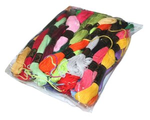 Муліне однотонне Поштучно набір усіх кольорів 8м/50шт