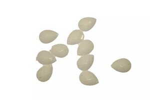 Камни пришивные Капелька 12х17мм/30шт: Белый