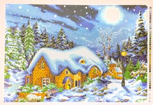 Схема для вишивання хрестиком на канві А3:А3-16-10