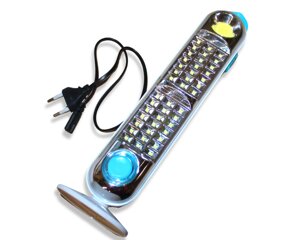 Ліхтар/портативна світлодіодна лампа з сонячною панеллю/2 режими освітлення YL-8683/24см/5см/220B