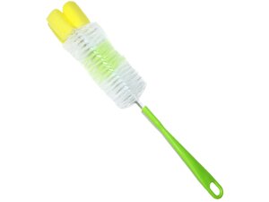 Йоршик з мочалкою та пластиковою ручкою 35см