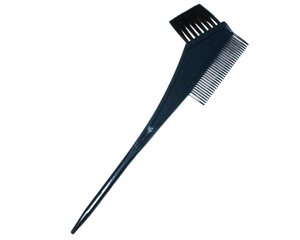 Пензлик для фарбування волосся двосторонній з гребінцем 20см