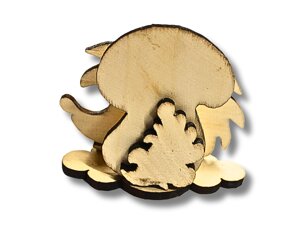 Підставка для серветок дерев'яна Hand-made: SA-11