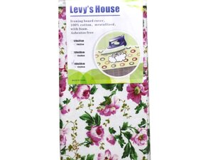 Чохол знімний на прасувальну дошку 140х50см: Рози