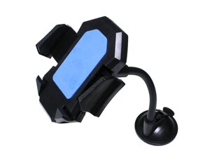 Тримач для телефону автомобільний присоска на скло: Синій