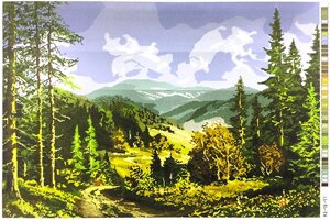 Схема для вишивання хрестиком на канві А3:А3-18-17