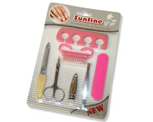Педикюрно-манікюрний набір 7 предметів №4
