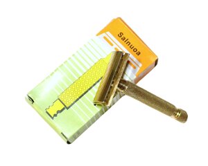 Верстат для гоління золотистий без леза 7.5см