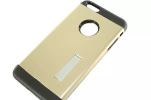 Чеська на IPhone 5/5S/SE/Задня кришка з підставкою/золотом