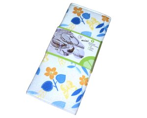 Килимок для сушіння посуду 30х38см: Квіти