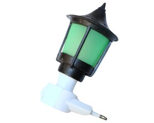 Нічник Ліхтар 7W: Зелений