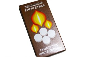 Сухе пальне Розпалювач вогню 8 таблеток/60г