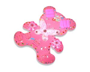 Дитячий набір для дівчаток заколки резинки браслети кольє:24 (Мишки)