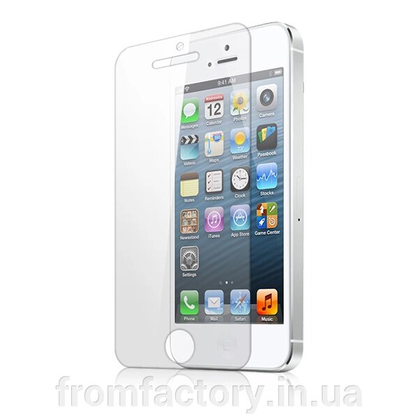 Скло захисне 0.3mm/для Iphone 5/5s/SE/на дисплей від компанії Торгова Марка "FromFactory" - фото 1