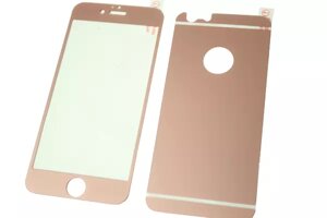 Скло захисного кольору 2ster/iphone 6 plus/6s плюс/рожевий