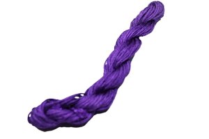 Мотузка біжутерна синтетична для Шамбали 11-13м / 1.5мм: Фіолетовий