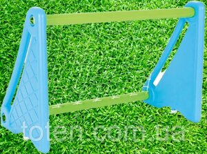 Футбольні ворота з сіткою ігрові дитячі пластикові пластикові заповнюються піском або водою збірні легкі