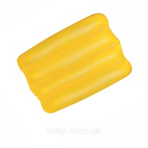 Надувная виниловая подушка Bestway 52127, желтая, 38 х 25 х 5 см топ