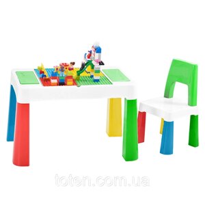Комплект дитячий стіл та стілець Multifun